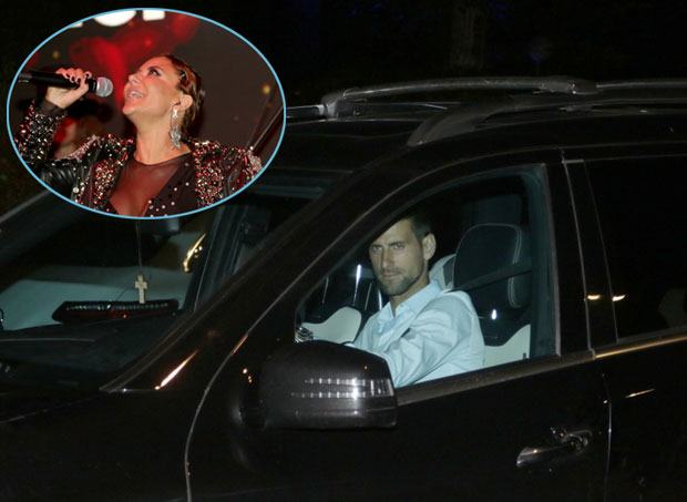 Новак са браћом уживао у наступу Ане Николић у Београду: Певачица се ОДУШЕВИЛА!(ФОТО)